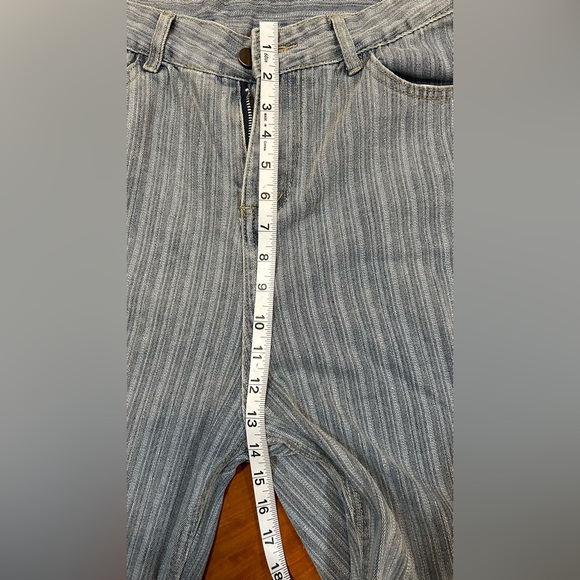 Blue grey straight cut jeans - Picture 4 of 6